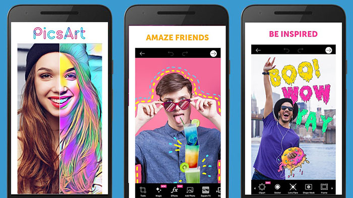 photomontages on Android