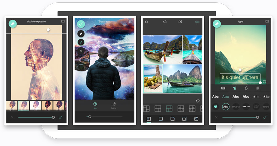 photomontages on Android