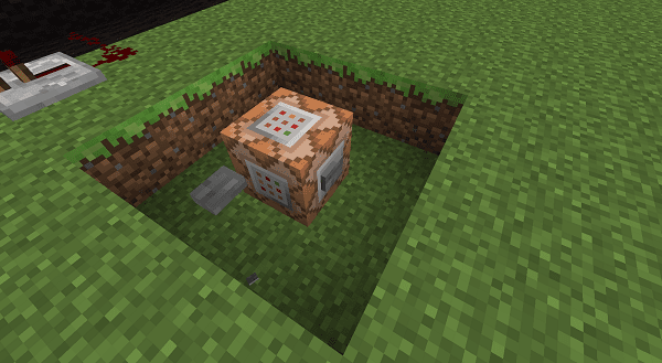 stone button in Minecraft