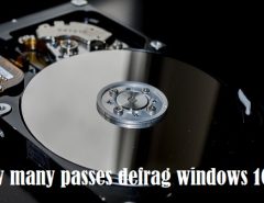 How many passes defrag windows 10