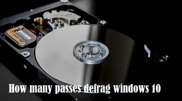 How many passes defrag windows 10