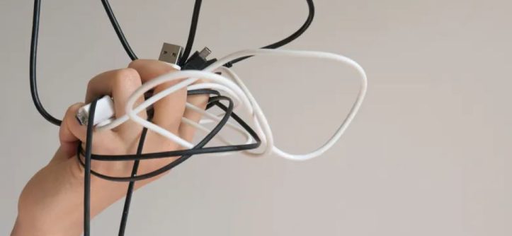 How do you deal with tangled cords?